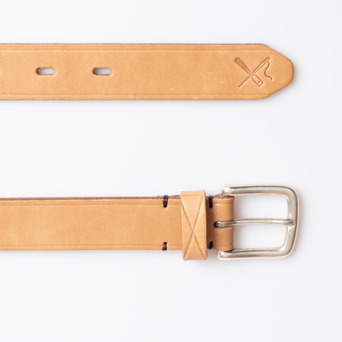 Edge Cut Oak Bark Tanned